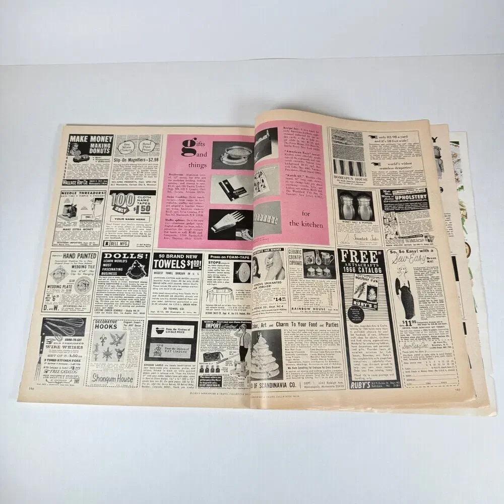McCall's Needlework & Crafts, Fall-Winter 1965-66 Vintage magazine